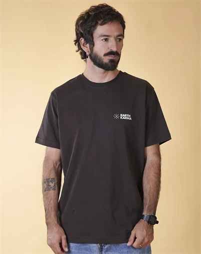 Elsk - Karma Brushed T-Shirt - Soil Brown
